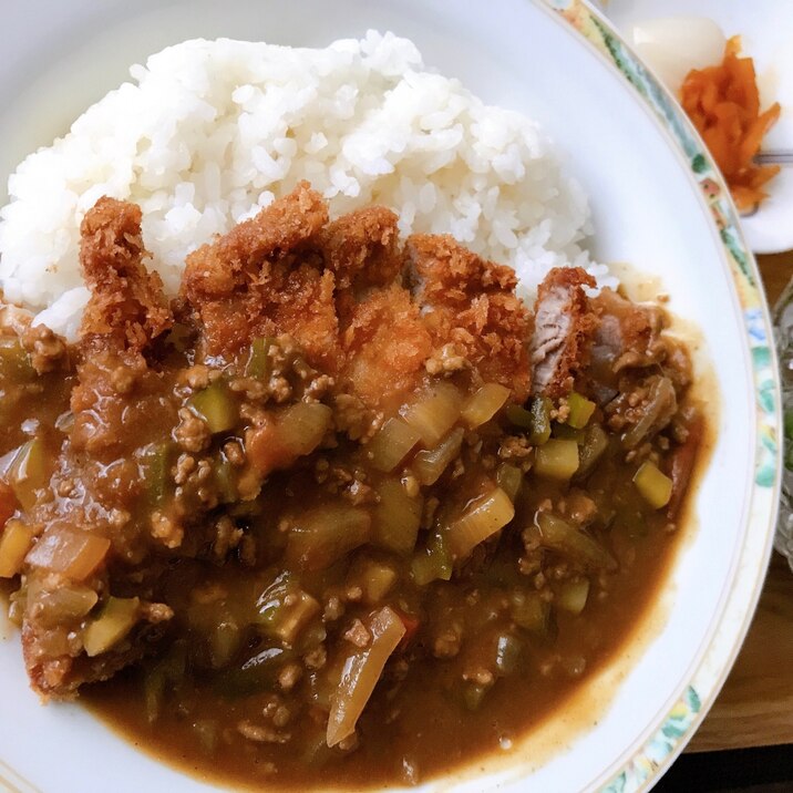 余ったドライカレーで カツカレー 節約リメイク料理 レシピ 作り方 By Balletmom 楽天レシピ 余ったドライカレーで カツカレー 節約リメイク料理 レシピ 作り方 By Balletmom 楽天レシピ